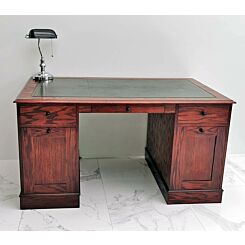 Dark oak bureau made to measure