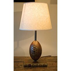 Rugby ball desk lamp