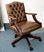 English Desk chair Gainsborough swivel