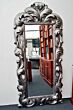 Grand miroir Antibes argent antique