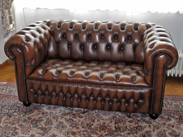 The Buckingham Chesterfield Fully Buttoned Hand Made English Sofa.