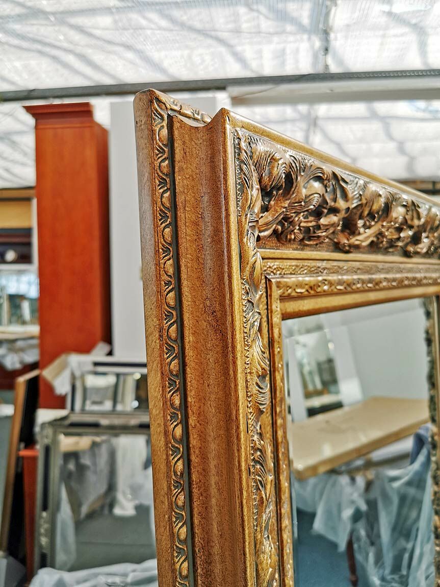 Grote barok spiegel goud 135 x 235 cm, English Decorations