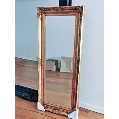 Klassieke antiek goud spiegel, 58 x 137 cm